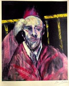 Francis Bacon Lithograph COA Signed Pen Numbered Pencil Limited 275 - Picture 1 of 10