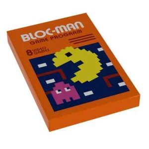 B3 Customs - Bloc-Man Video Game Cover (2x3 Tile) - Picture 1 of 1