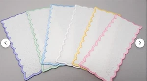 Kreuzstich leere Lesezeichen Menge 6 verschiedene Farben gerahmte Kante 8 x 3 Zoll - Bild 1 von 1