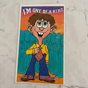 Tarjeta postal del día de San Valentín I'm One Of A Kind So be my dibujos animados humorísticos TCG #10 - Imagen 1 de 2