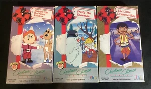 Family Home Entertainment Christmas Classics Series Kids Animated VHS Video 3LOT - Picture 1 of 8