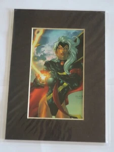 LITHOGRAPHIE de TORNADE / STORM des X-MEN -- LASERMACH - Bild 1 von 2