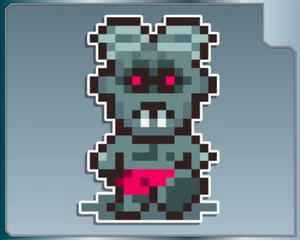 ZOMBIE from Earthbound Vinyl Aufkleber #1 Auto LKW Sticker Mutter Sprite - Bild 1 von 1