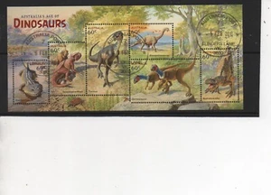 Australia Stamps 2013 Dinosaurs Miniature Sheet very fine used CTO SG MS4067 - Picture 1 of 1