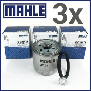 3x Mahle oil filter OC 91D for BMW R 1200 C Avantgarde high handlebar - Picture 1 of 1