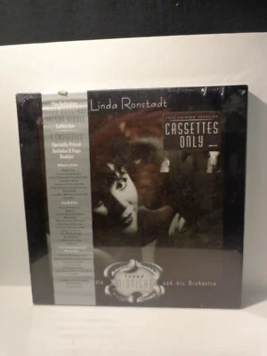 NIB LINDA RONSTADT NELSON RIDDLE 'ROUND MIDNIGHT 3 CASSETTE BOX SET 9 60489-4-LR - Image 1 of 3