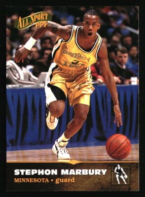 Stephon Marbury 1996 Score Board #9 Basketball Card - Image 1 of 2