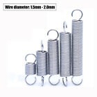 Hook Stainless Spring Expansion Extension Tension Springs，Wire Dia 1.5mm - 2.0mm