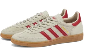 Adidas Handball Spezial UK 6.5 Putty grey/Team victory red/Wonder beige - Picture 1 of 8