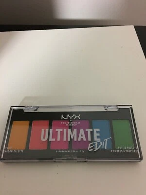 NYX PROFESSIONAL MAKEUP Ultimate Edit Petite Eye Shadow Palette, BRIGHTS - Image 1 of 4