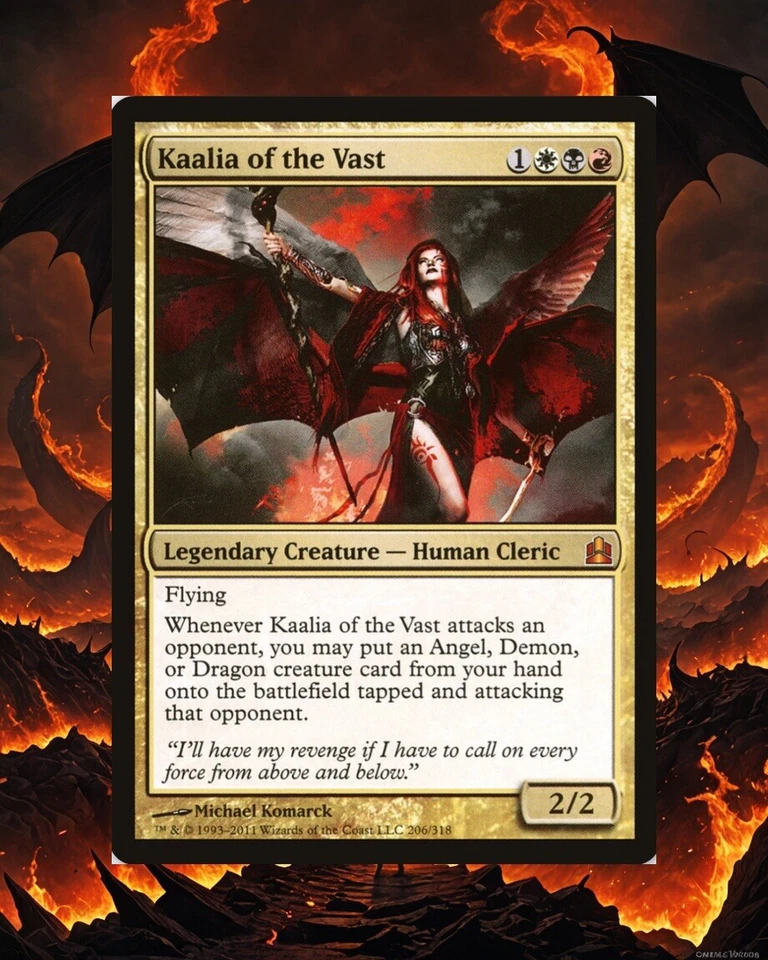 EDH Kaalia Deck - Commander MTG Magic **Ultra Competitive** - Image 1 of 4