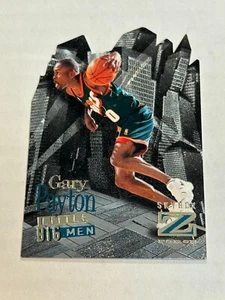 1996-97 SKYBOX Z FORCE GARY PAYTON LITTLE BIG MEN #9 DIE CUT SUPERSONICS SP Z2 - Picture 1 of 2