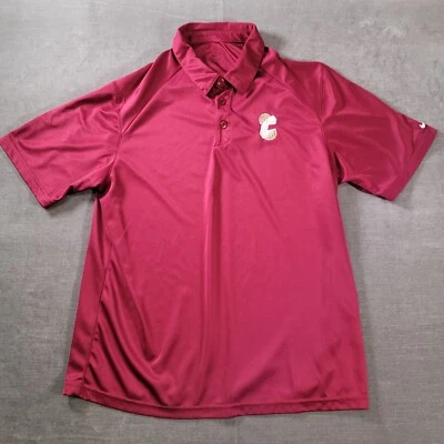 Cincinnati Bearcats Nike Team Polo Red Mens Size Large - Image 1 of 4