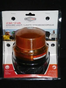 RoadPro - luz estroboscópica de 12 voltios - ámbar - RP10593 - montaje magnético - Imagen 1 de 2
