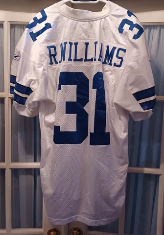 Vintage Roy Williams #31 Dallas Cowboys Reebok Sewn Authentic Jersey  Size 52 Cover