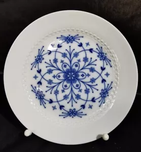 Tirschenreuth Hutschenreuther melodía cobalto real 1 x plato 19,5 cm 503 - Imagen 1 de 3