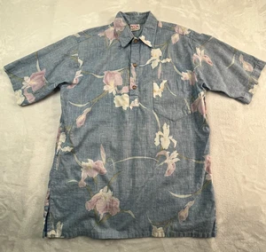 Barefoot in Paradise Herren M Shirt Pullover Reverse Print Triplical Hawaii - Bild 1 von 10