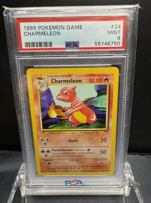 1999   POKEMON GAME     CHARMELEON    #24  PSA 9 - Image 1 of 2