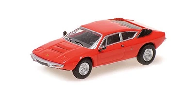 MINICHAMPS 870103321 1/87 LAMBORGHINI URRACO 1974 Rosso Modello Auto - Immagine 1 di 4