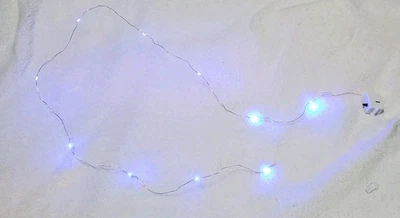 7 PACK 10 LED 40" Battery Operated Mini LED Copper Wire String Fairy Lights - Image 1 of 4