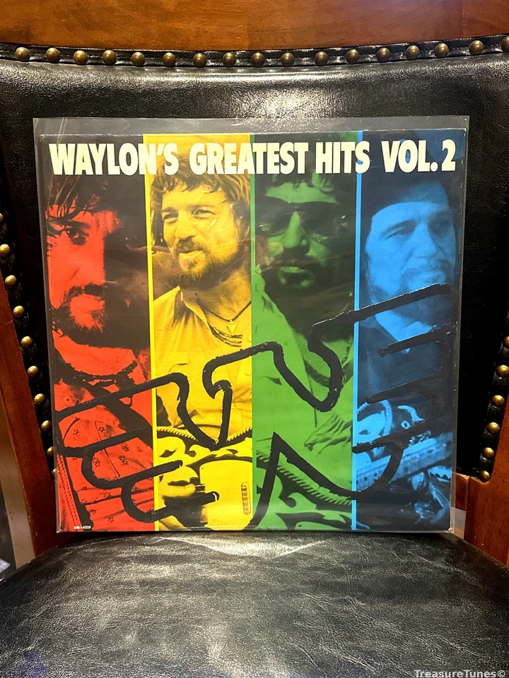 Waylon Jennings - Waylon's Greatest Hits Vol.2 Vinyl LP - Image 1 of 2