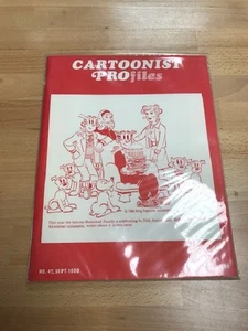 Cartoonist Profiles: No 47 Sept 1980 By Jud Edit Hurd Book Very Good - Picture 1 of 3