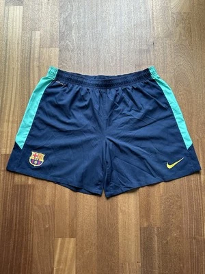BARCELONA 2010 2011 AWAY FOOTBALL SHORTS NIKE JERSEY SIZE LARGE - Image 1 of 4