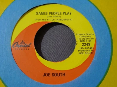 JOE SOUTH-GAMES PEOPLE PLAY-CAPITOL - Image 1 of 2