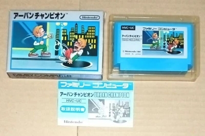 URBAN CHAMPION Nintendo Famicom Japan Import Free shipping FedEx DHL Tested - Image 1 of 4