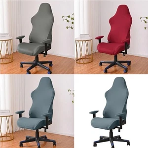 Gaming Chair Cover Stretchy Removable Washable with Armrests for Computer Chairs - Picture 1 of 18
