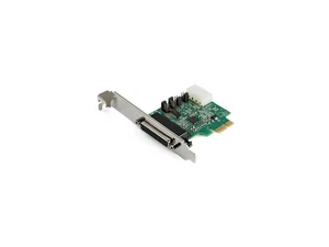 StarTech 4 Port PCI Express RS232 Serial Adapter Card 16950 UART Asix AX99100 - Picture 1 of 5
