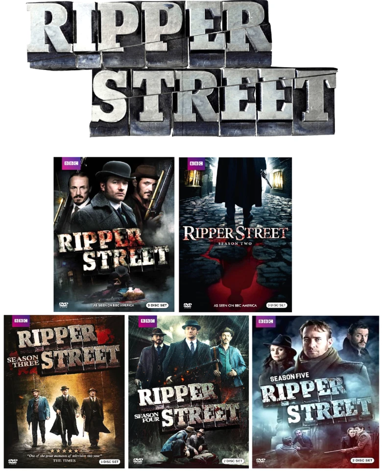 BBC RIPPER STREET: THE COMPLETE SERIES  DVD BRAND NEW!!! - Image 1 of 1
