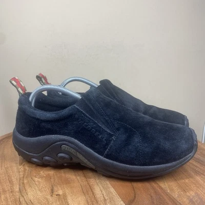 Merrell Jungle Moc Midnight Mens Triple Black Size 9 Slip On Hiking Shoes 60825 - Image 1 of 4