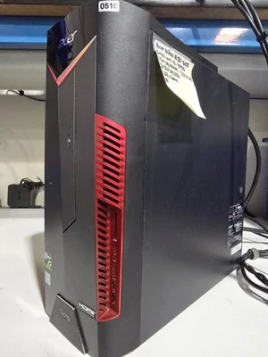 Acer Nitro N50-600 Gaming PC i5-8400 2.8GHz 16GB 256GB SSD W11 GTX1060 WiFi - Image 1 of 4
