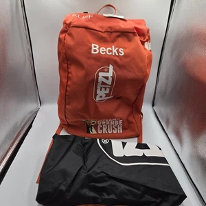 Petzl Kliff Rope Bag Orange Climbing Backpack 36L Mountain Bag  With Tarp *READ  - Picture 1 of 10