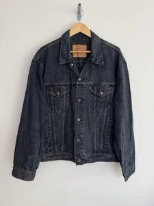 Levi’s Vintage Denim Trucker Jean Jacket 70503 02 Washed Dark Blue XL - Picture 1 of 14
