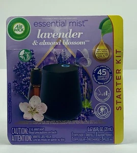 Air Wick Essential Mist Starter Kit, Lavender & Almond Blossom - Picture 1 of 2