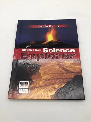 Prentice Hall SCIENCE EXPLORER INSIDE EARTH Student Textbook Home-School Tutor - Image 1 of 4