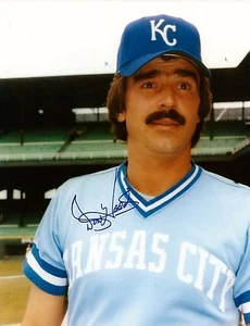 Signed  8x10 DON HOOD  Kansas City Royals Autographed photo - COA  - Picture 1 of 1