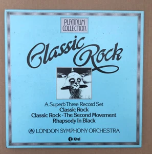 CLASSIC ROCK Platinum Edition - LSO - KTEL ONE 1153 -3LP BOXSET Vinyl 1982 - Picture 1 of 8