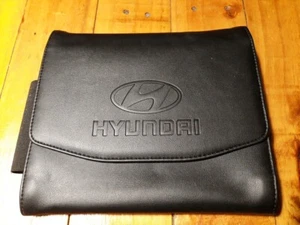 Hyundai Owner's Manual Handbook User's Guide Case OEM T419 - Picture 1 of 3