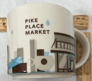 240304 Home Starbucks You Are Here Collection 14 OZ Taza de café PIKE PLACE MARKET - Imagen 1 de 5