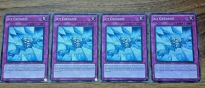 Yu-Gi-Oh 4 x   Icy Crevasse PHSW-EN069 1st Edition .Free Postage - Picture 1 of 3