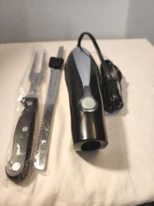 NEW Hamilton Beach 74275R Classic Chrome Electric Knife w/ Case - Black No Box - Picture 1 of 14