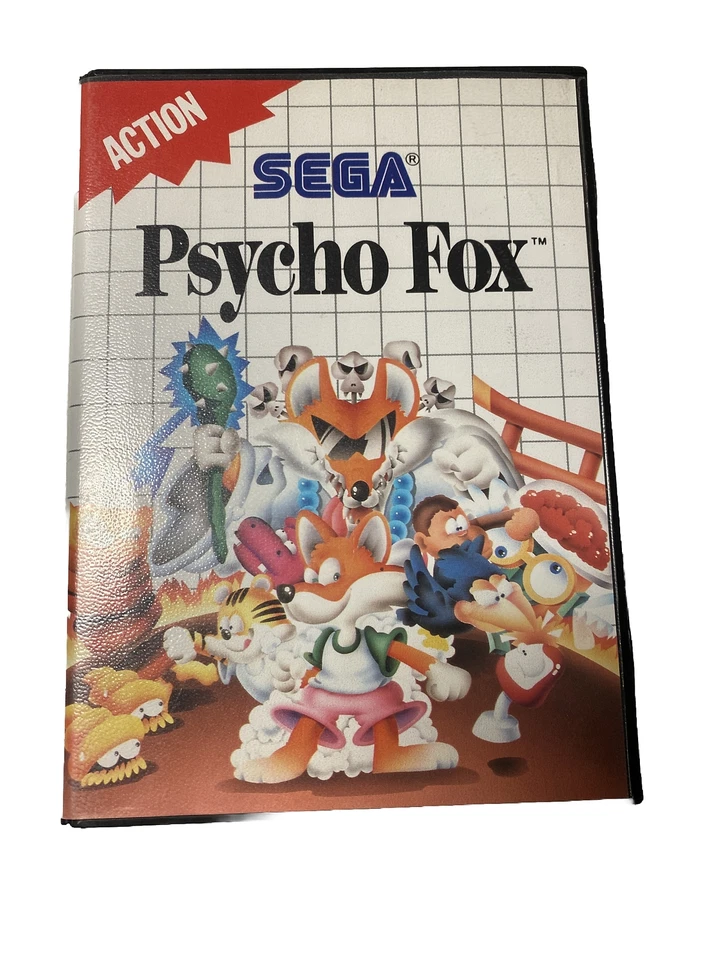 Psycho Fox for Sega Master System Complete In Box CIB Great Shape - Image 1 of 1