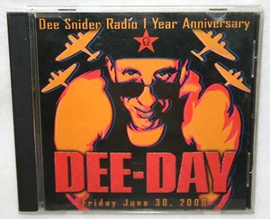 DEE SNIDER Dee Day Radio 104 Show One Year Anniversary CD Rare TWISTED SISTER - Picture 1 of 3