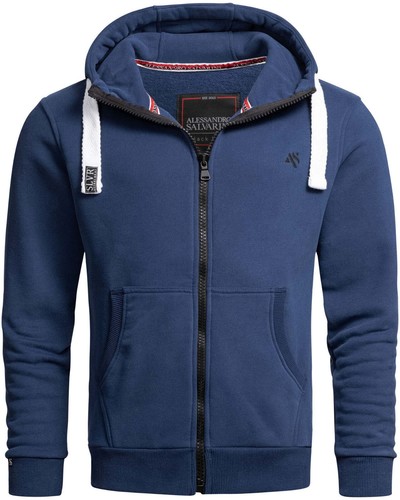 SACAI Felpa uomo con cappuccio felpa blu S P60 R19 B