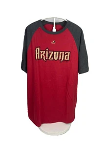 Arizona Diamondbacks T-Shirt Herren M MLB Majestic Baseball Style Tee rot grau - Bild 1 von 5