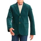 NWT Green Long Sleeve Velvet Blazer - Boys Size 12 - Cat & Jack Suit Jacket