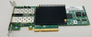 Emulex LPE12002 Short Bracket Dual Port 8GB SFP+ FC-HBA Network Adapter Card - Picture 1 of 7